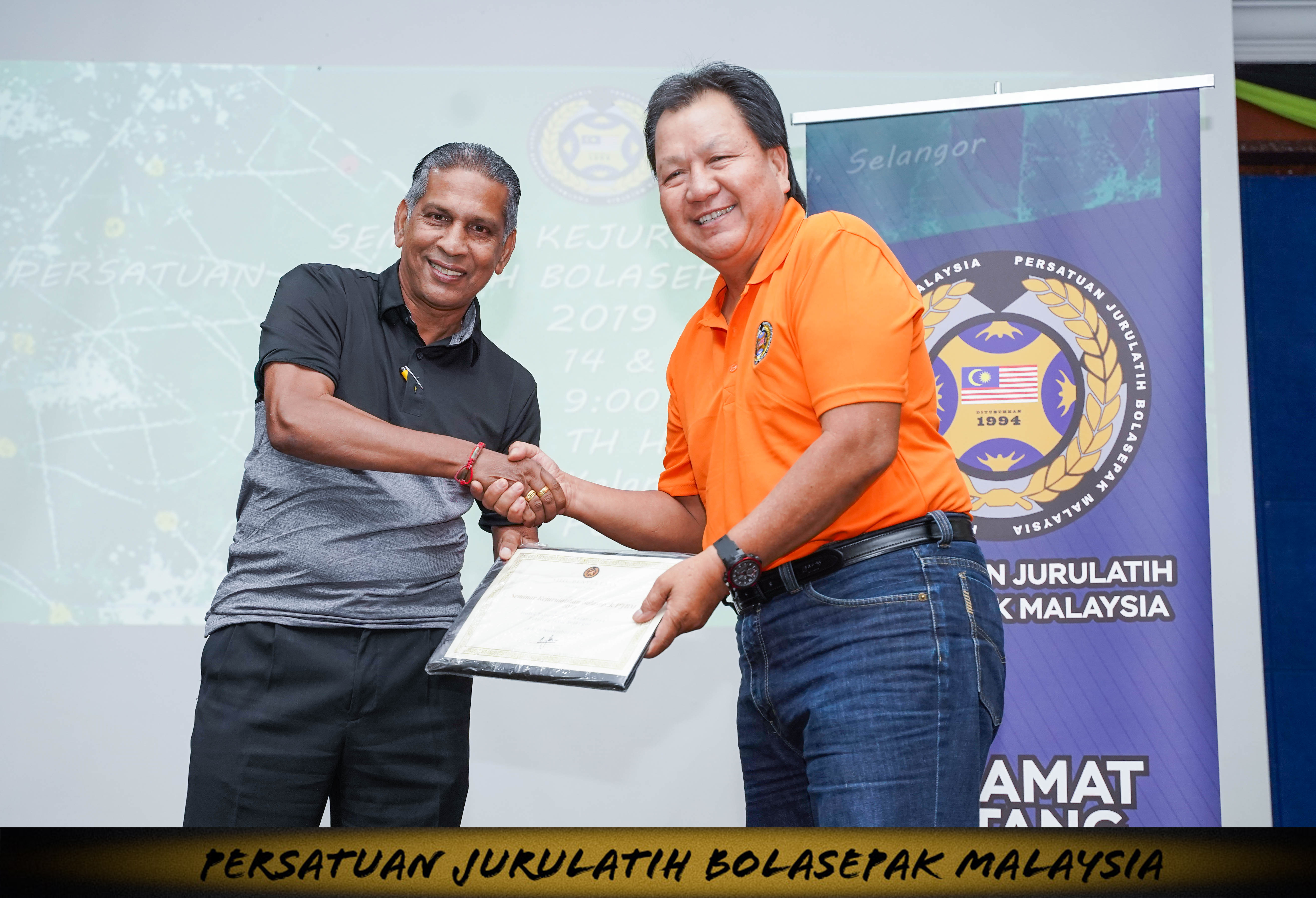 Seminar Kejurulatihan Persatuan Jurulatih Bolasepak Malaysia (PJBM ...