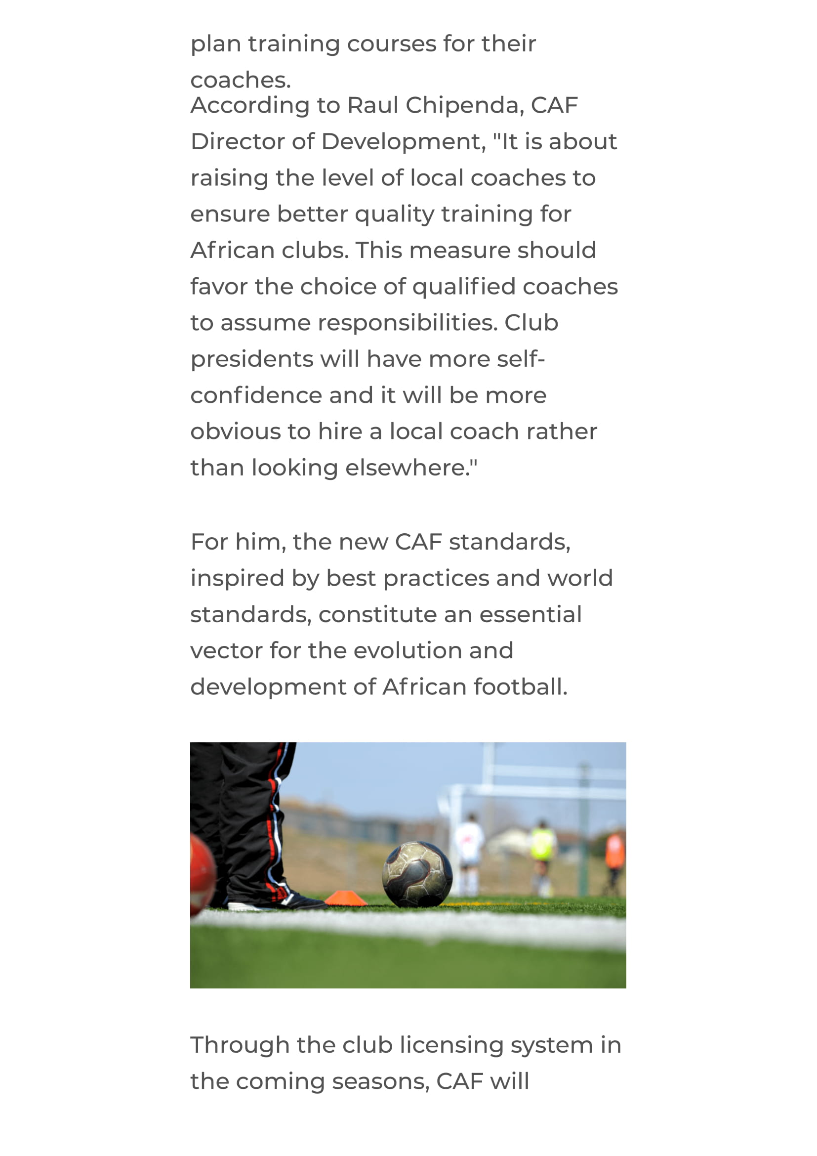 CAF COACHING LICENSE: WHY WERE 21 COACHES SIDELINED?